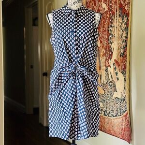 MICHAEL KORS | Tie-front, Button-Down Dress with Ikat Pattern